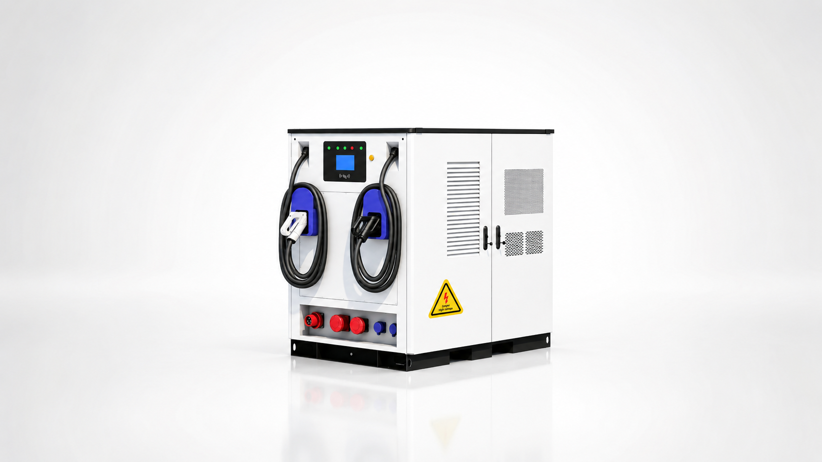 AINEGY project-configured DC-coupled PV storage charging system