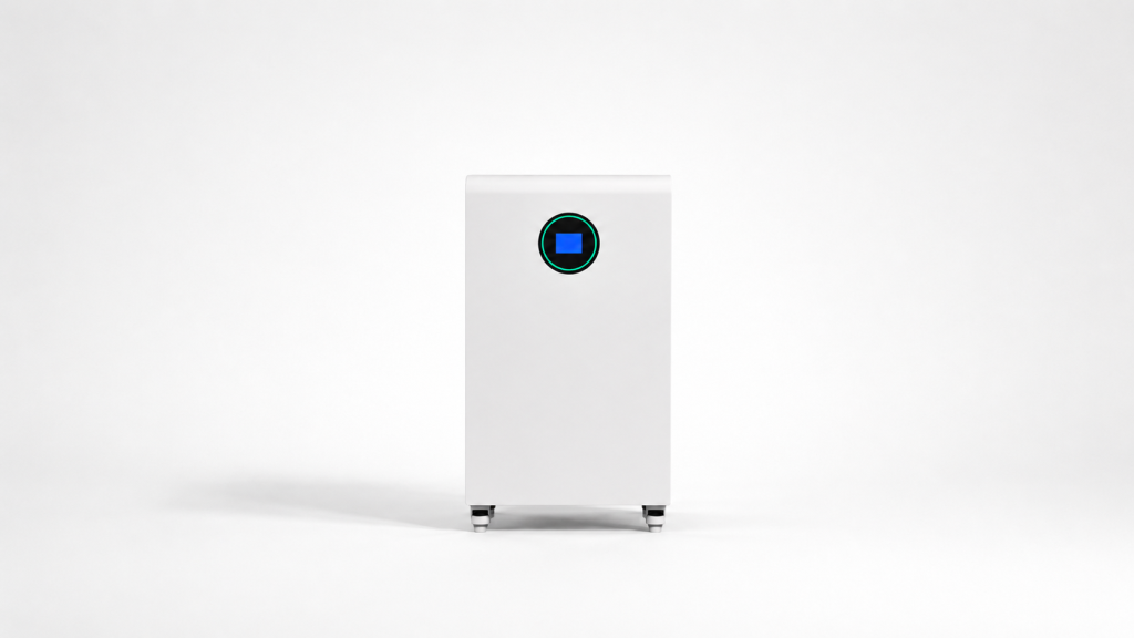 25.6V 314Ah floor-standing home battery for 24V inverter systems compact backup and small off-grid use