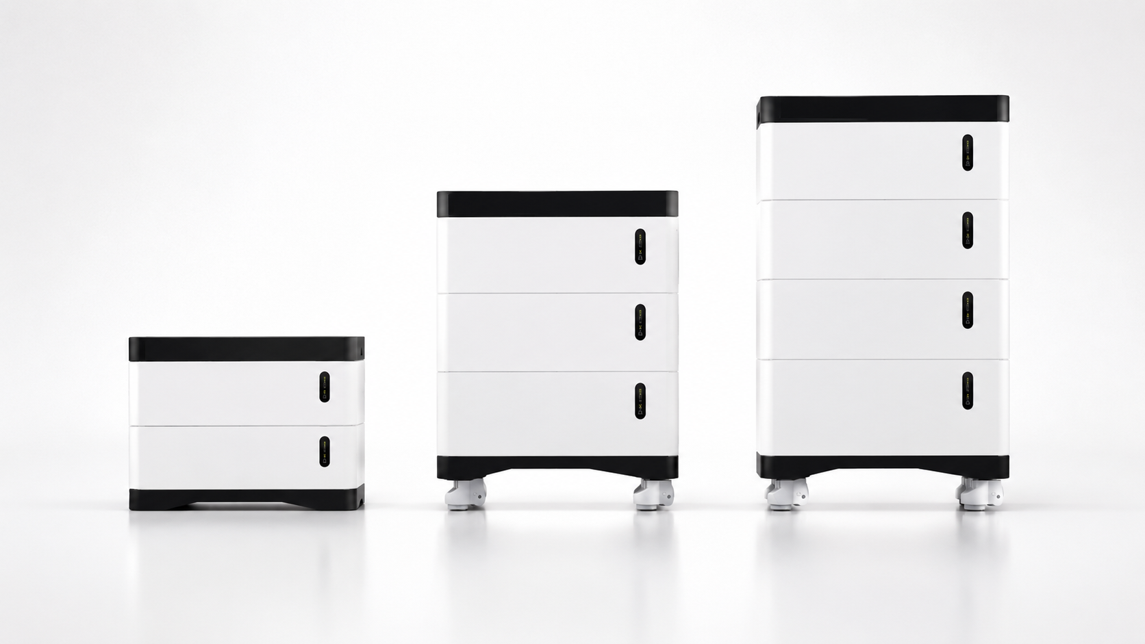 AINEGY 51.2V Low-Voltage Stackable Home Battery System with 5.12kWh, 10.24kWh, 15kWh and 20kWh configurations