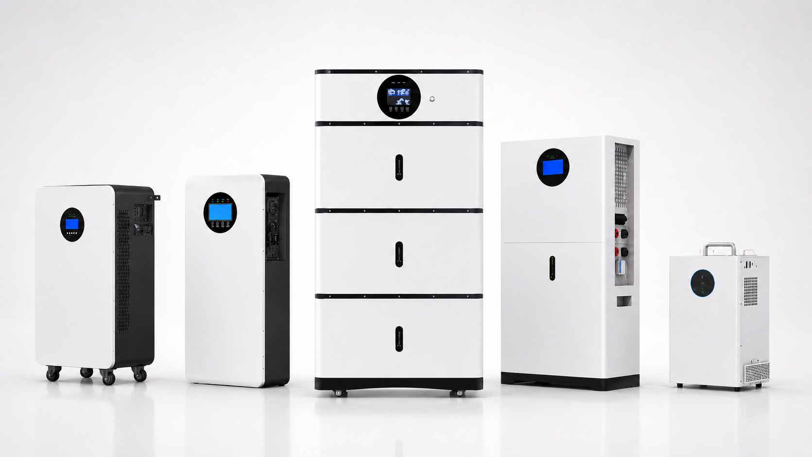 AINEGY all-in-one residential energy storage system with battery inverter and monitoring