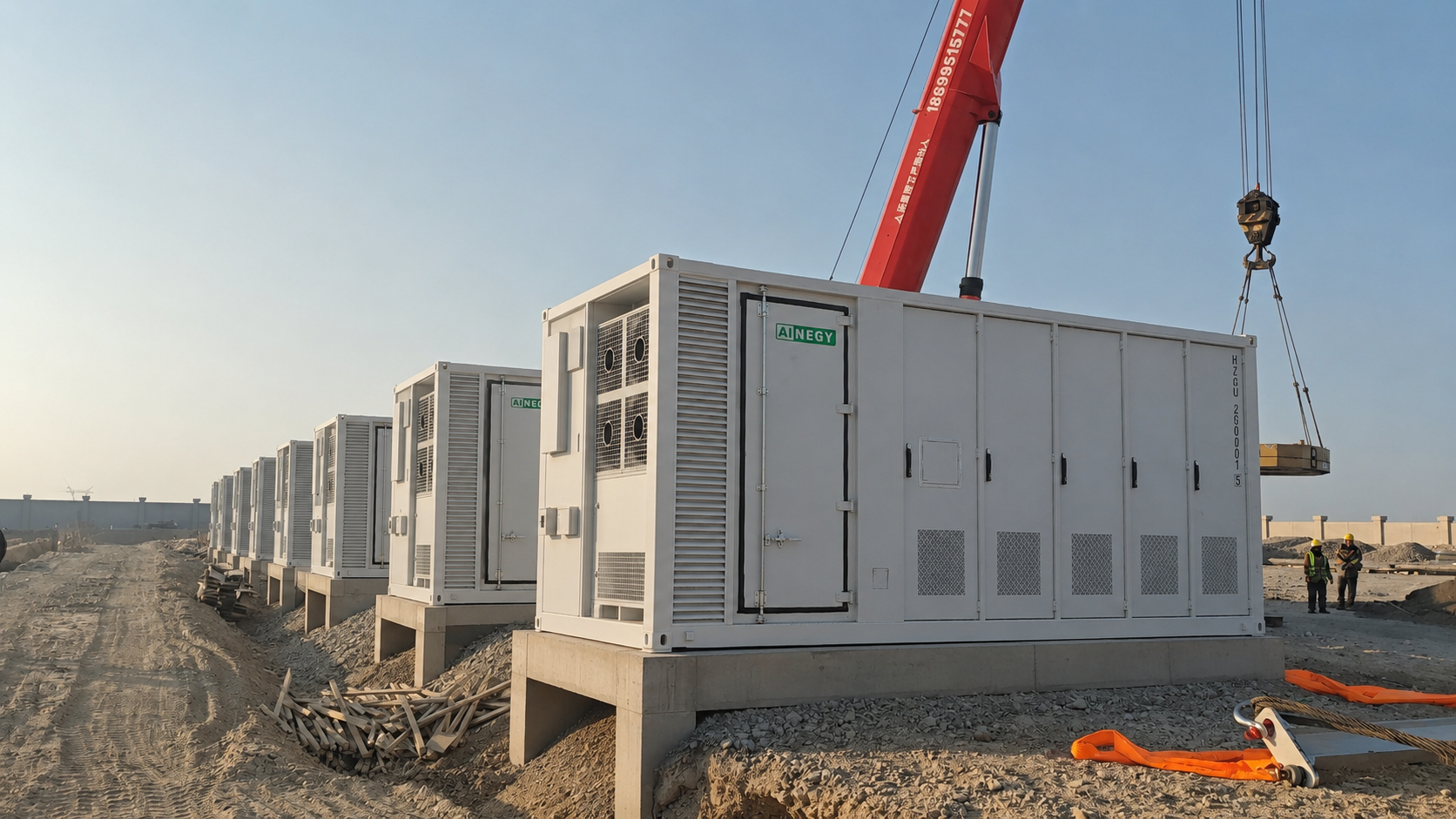 Containerized BESS application project