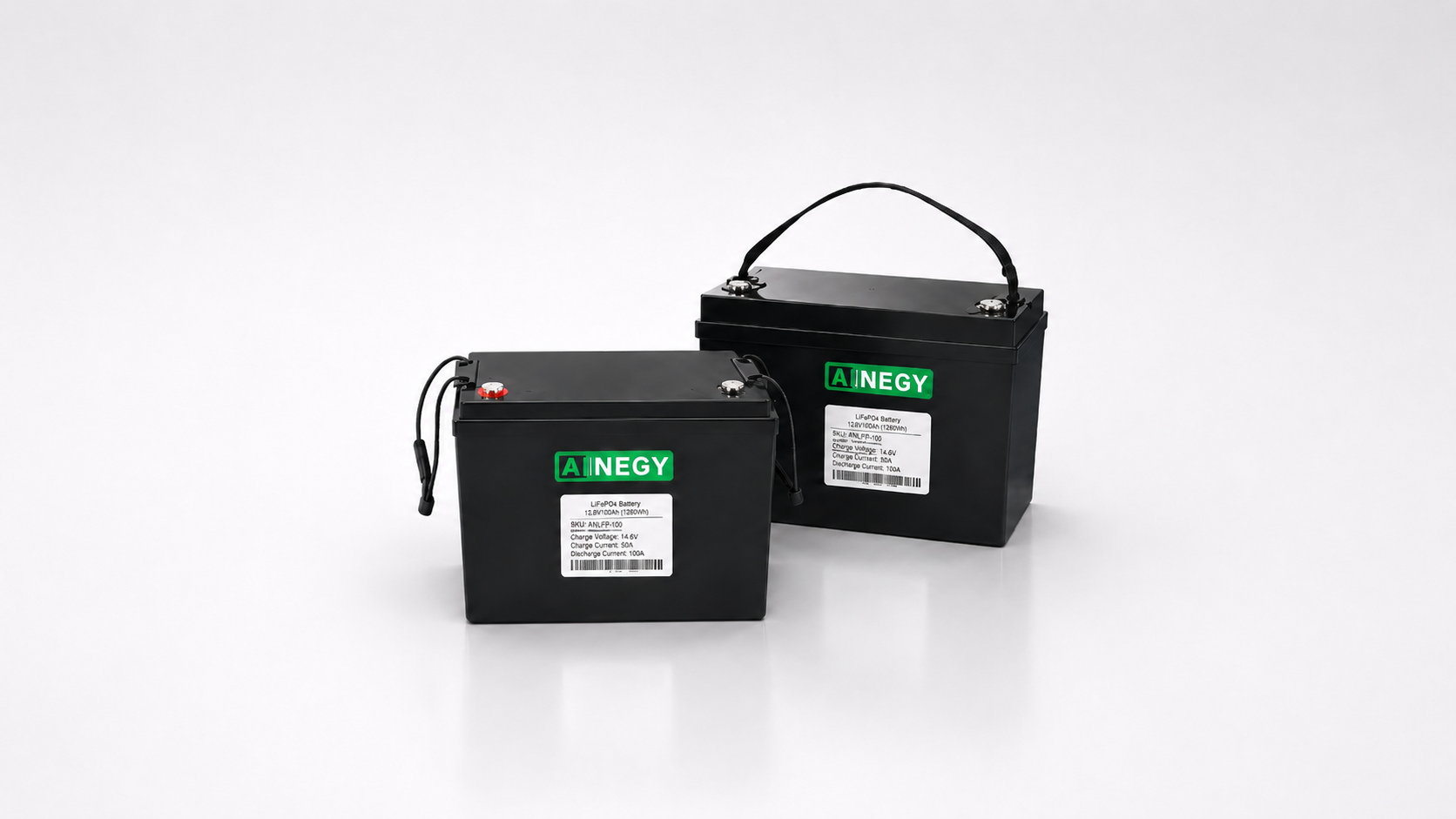 AINEGY lead-acid replacement LiFePO4 battery
