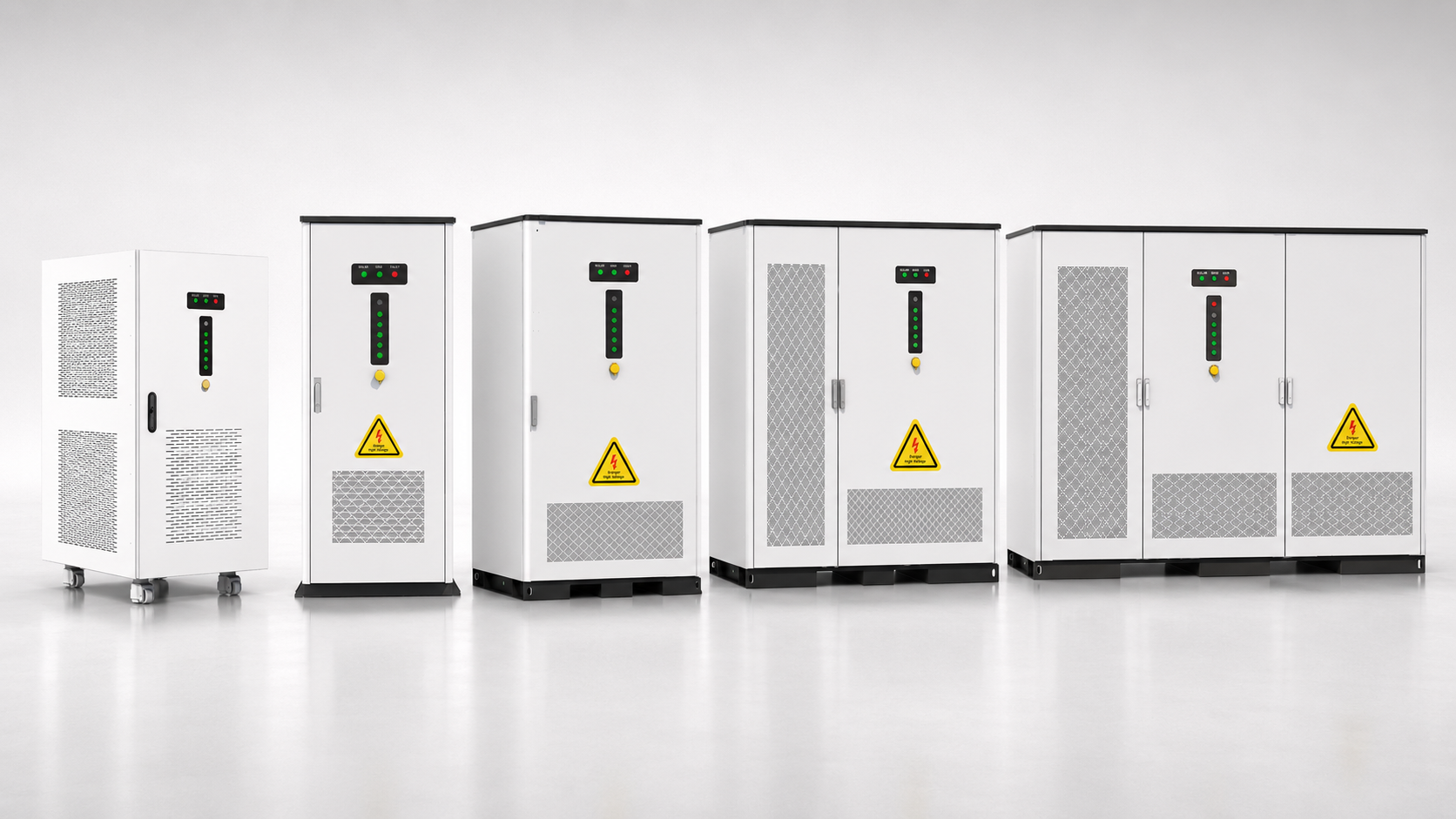 Solar diesel hybrid ESS cabinet