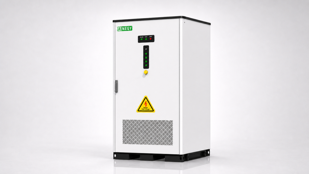 AINEGY Solar-Diesel-BESS Integrated Cabinet