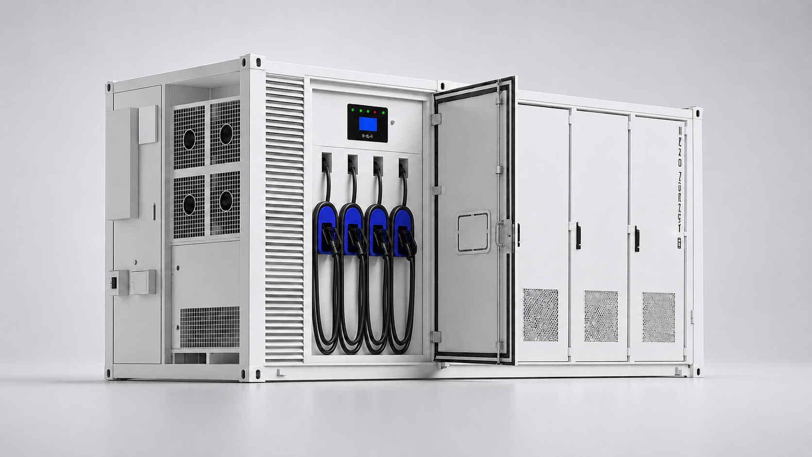 AINEGY battery-integrated fast charging system product image