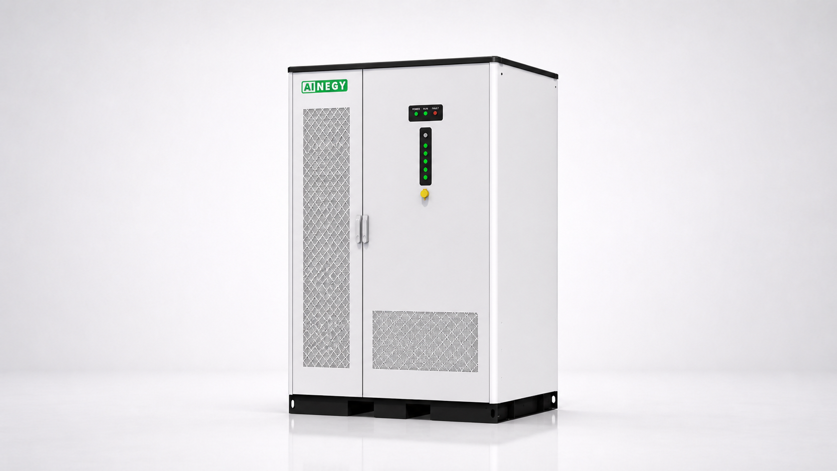 High-power solar diesel BESS cabinet with liquid cooling, 250kW and 261kWh