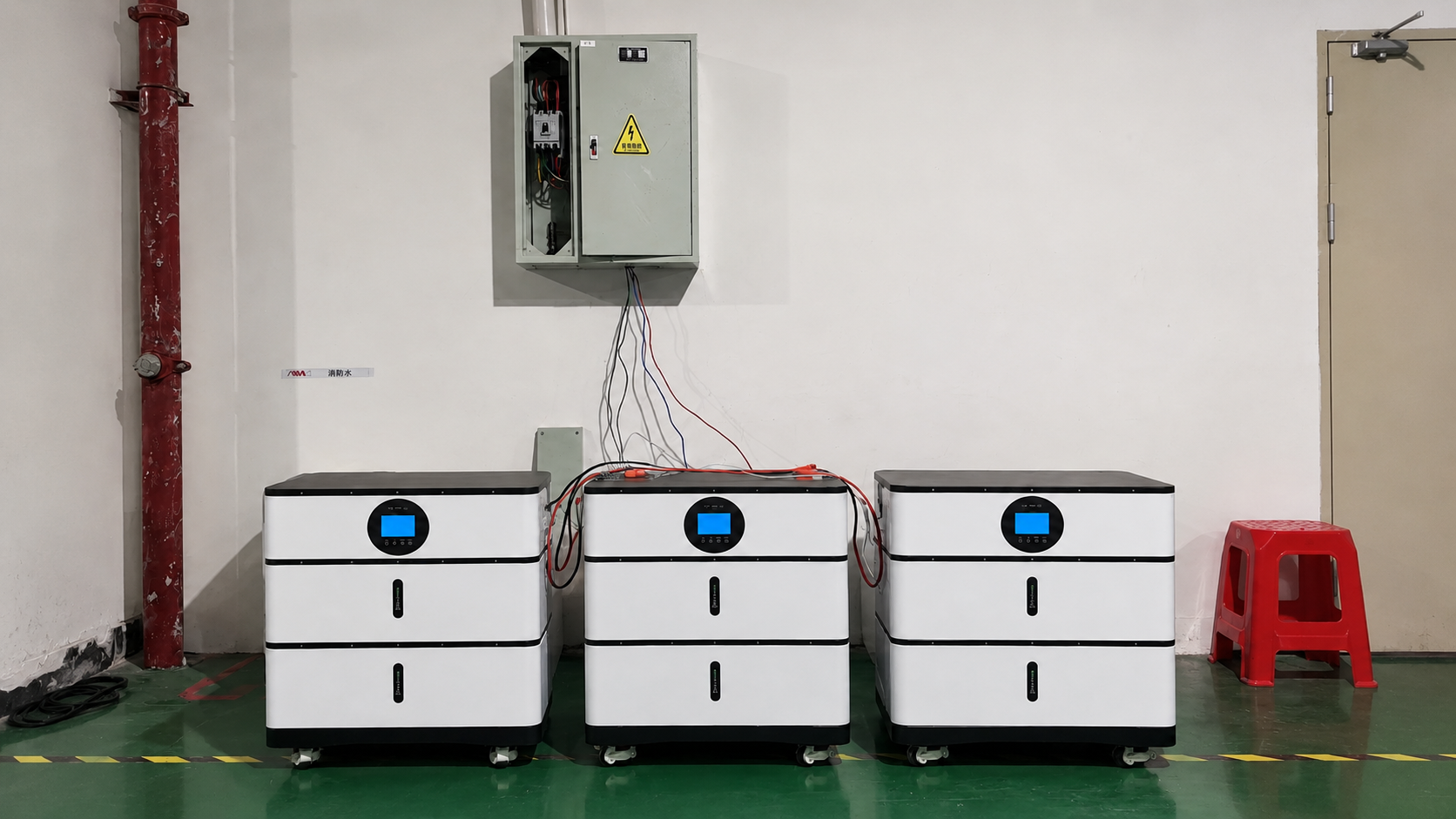 All-in-one home energy storage system with LiFePO4 battery inverter PV charging AC charging and UPS backup