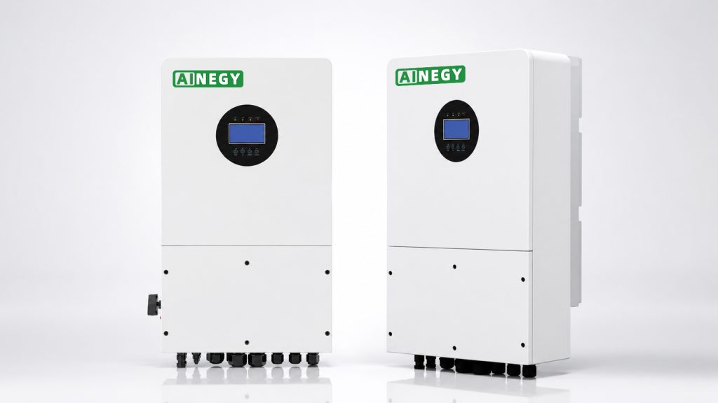 Solar hybrid inverter European IP65 6kW 10kW 12kW with PV charge AC charge UPS and parallel support