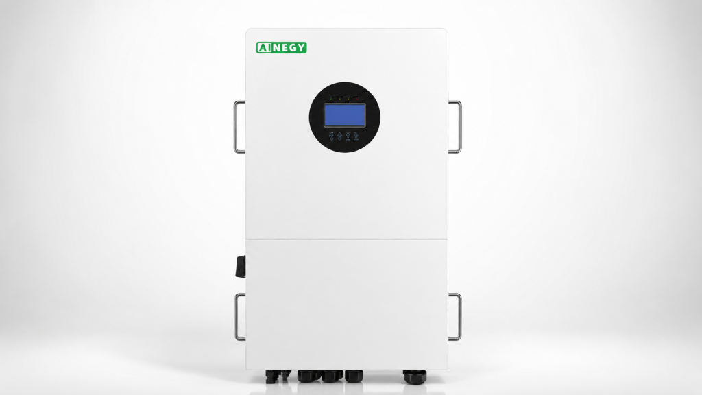 High voltage battery solar hybrid inverter European IP65 50kW 60kW 80kW three-phase AC output