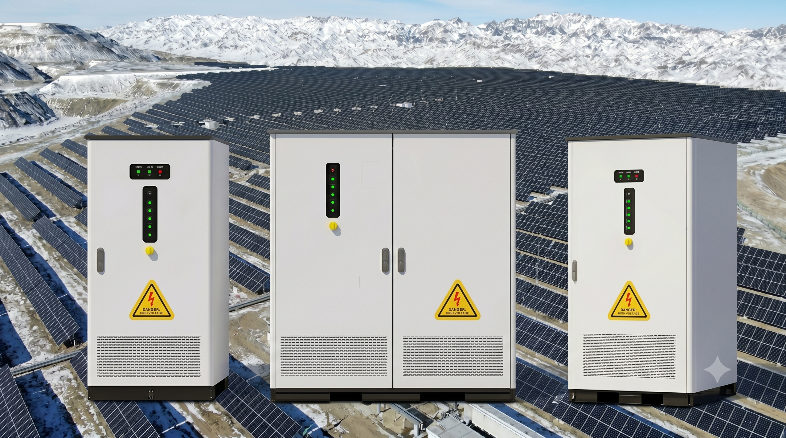 AINEGY off-grid solar ESS cabinet series