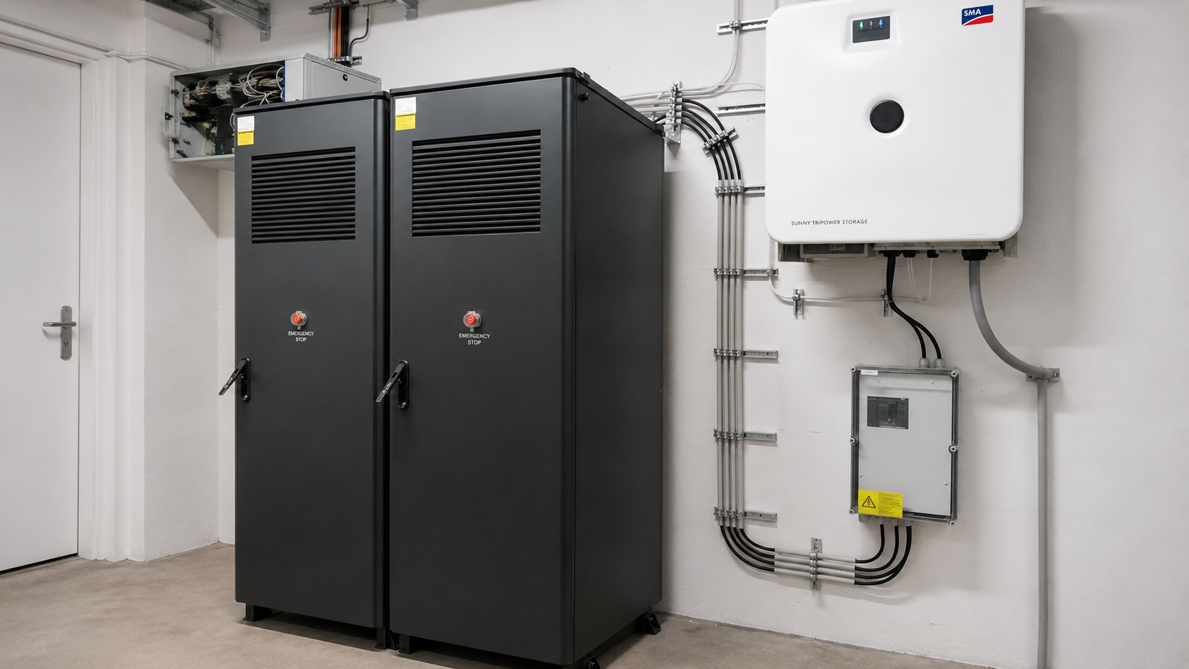 AINEGY 51.2V314Ah air-cooled LiFePO4 battery cabinet IP54 applications for commercial and industrial energy storage systems