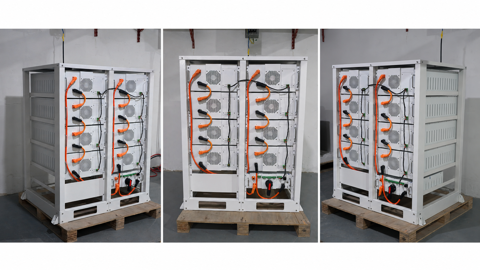 AINEGY 51.2V314Ah LiFePO4 rack battery module