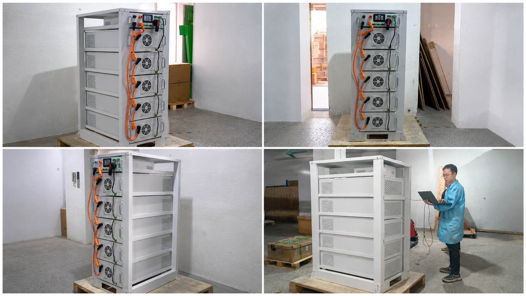 AINEGY battery rack terminal with RS485 and CAN communication interface