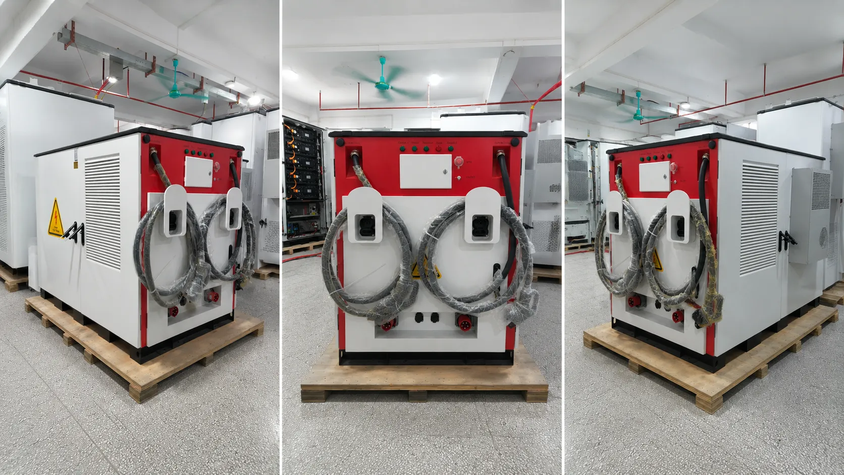 AINEGY 0.5C DC-Coupled PV Storage Charging Cabinet real product photo