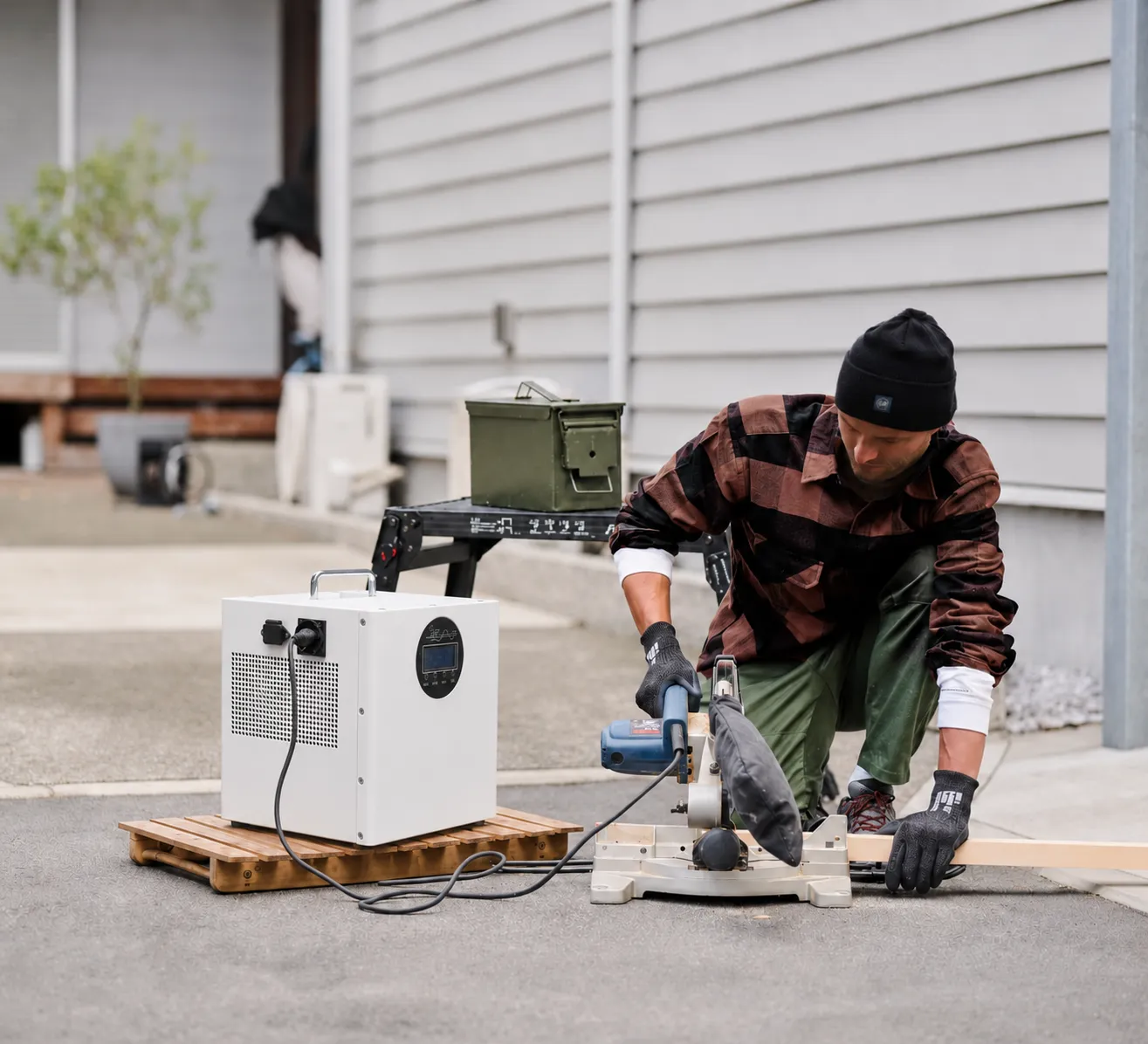 AINEGY 1–2kWh LiFePO4 portable power station applications for home backup camping mobile work small equipment and emergency preparedness