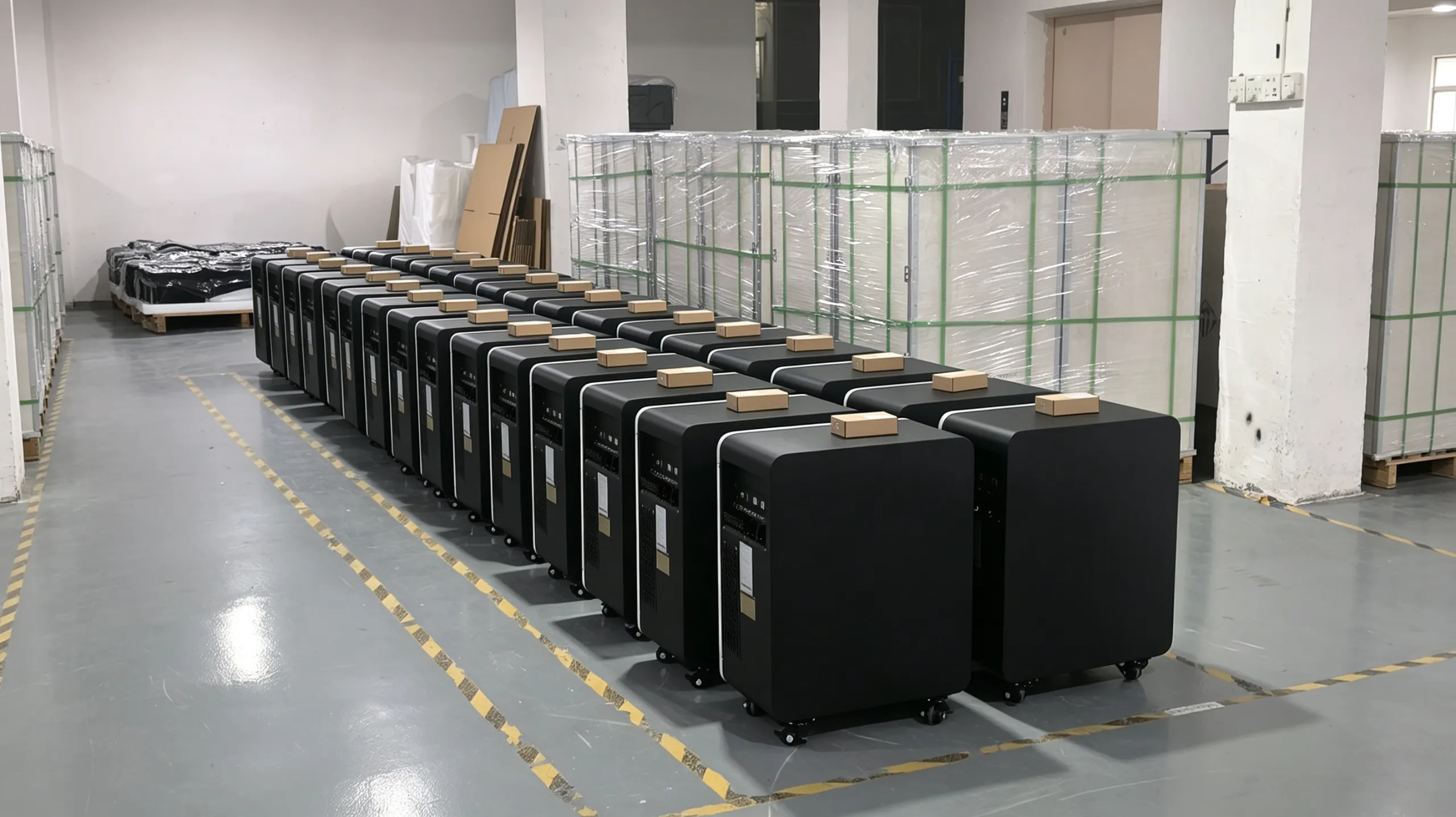 AINEGY 2–5kW Floor-Standing All-In-One Home Energy Storage System real product photo