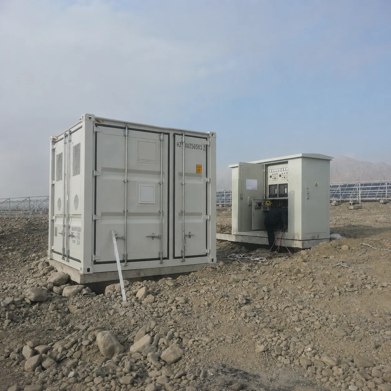 AINEGY 250kW 522kWh Solar-Diesel Hybrid Microgrid BESS Container applications for oilfields mines hospitals telecom islands gas stations factories PV power and remote C&I backup projects