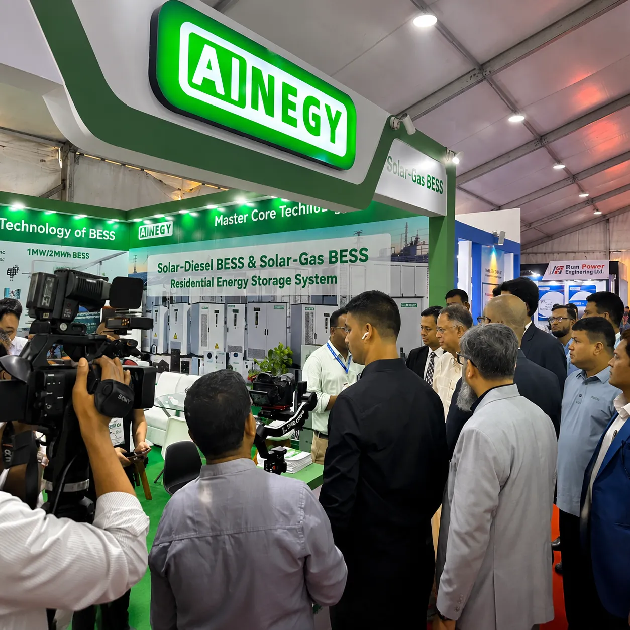 AINEGY energy storage exhibition in Asia