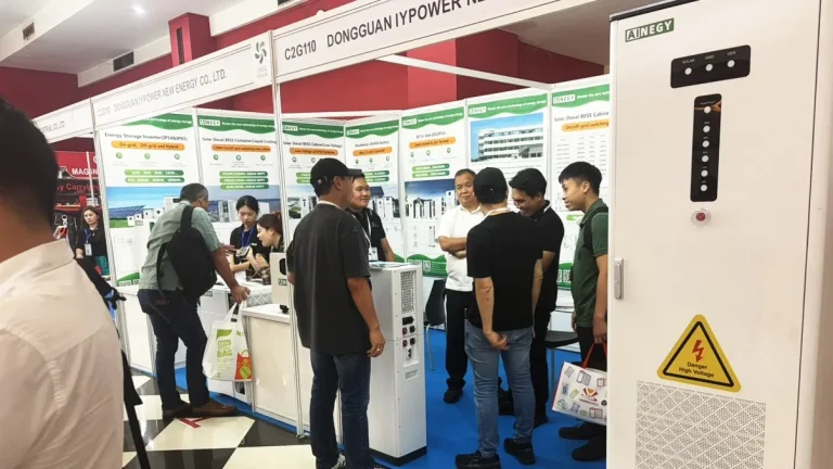 AINEGY Debuts Solar-Diesel BESS at IIW Indonesia 2026