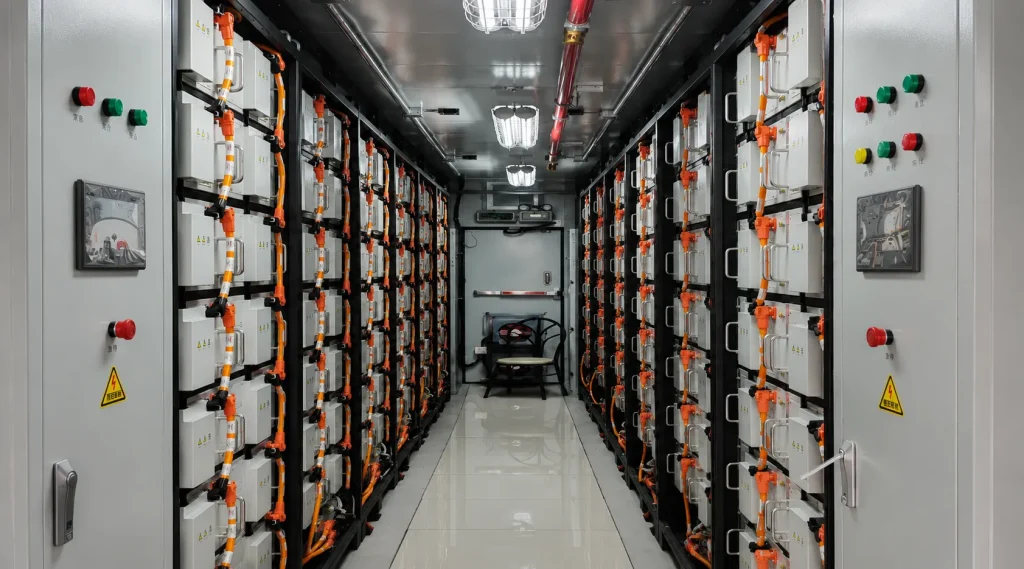 AINEGY critical load backup and energy resilience solution integrating BESS solar diesel generator EMS and critical loads
