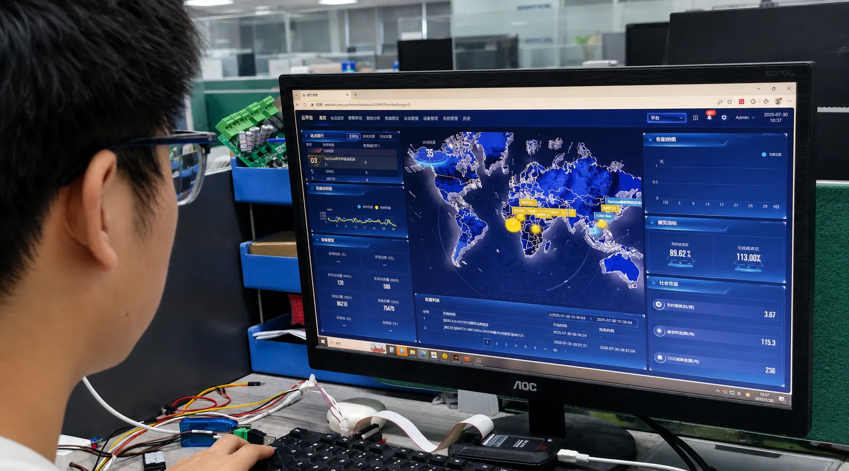 AINEGY EMS and microgrid control research and development