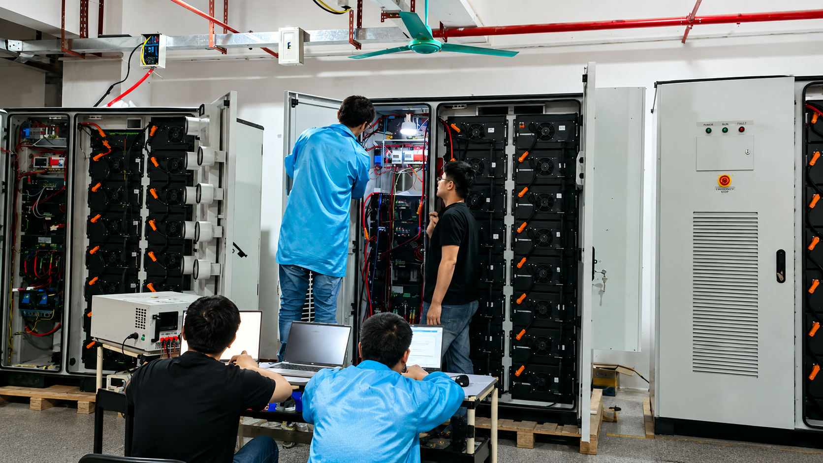 AINEGY 5MW 10MWh 20MWh Grid-Connected BESS factory testing and system validation