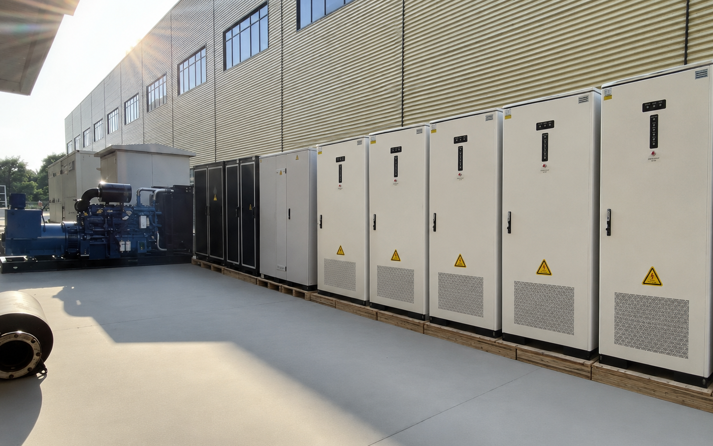 AINEGY hybrid microgrid and remote power project application image